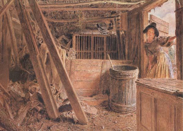 William Henry Hunt,OWS The Outhouse (mk46)